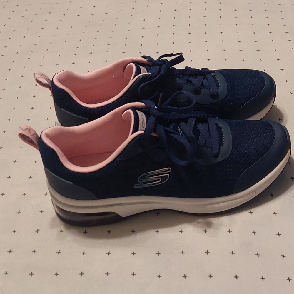 Skechers Blue and Pink Athletic Sneakers